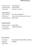 Twems Milk Scar Serum product registration