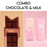 Combo Twems Milk Scar Serum & Chocolate Treat Bar Soap
