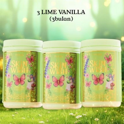 Twems Skin Wish 3x lime vanilla drinks