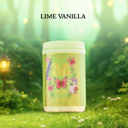 Twems Skin Wish lime vanilla drink