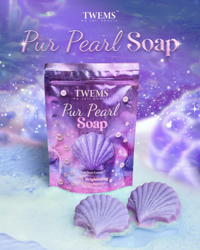 Twems Pur Pearl bar soap 100g