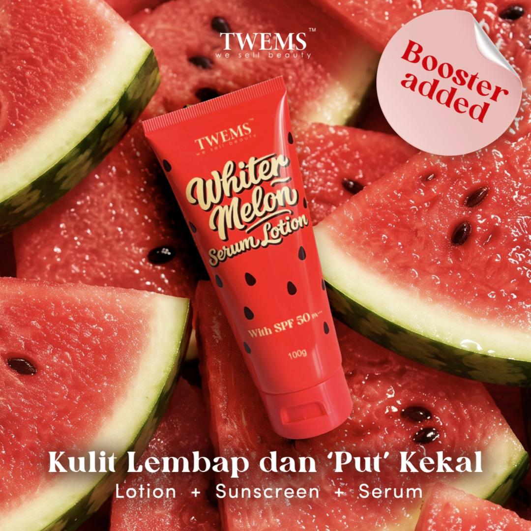 WhatsApp Image 2026-09-03 at 3.01.45 PM WHITER MELON SERUM LOTION SPF 50 PA++ BY TWEMS - Image 1